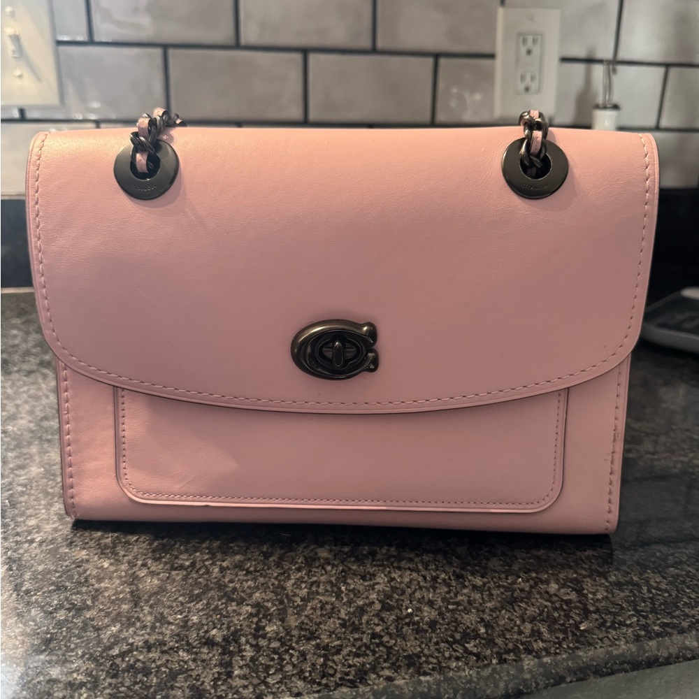 Coach Parker Pink Shoulder Bag